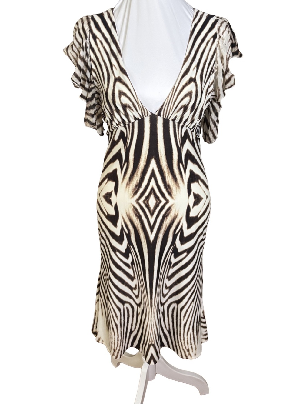 Roberto Cavalli SS2006 Zebra Print Dress